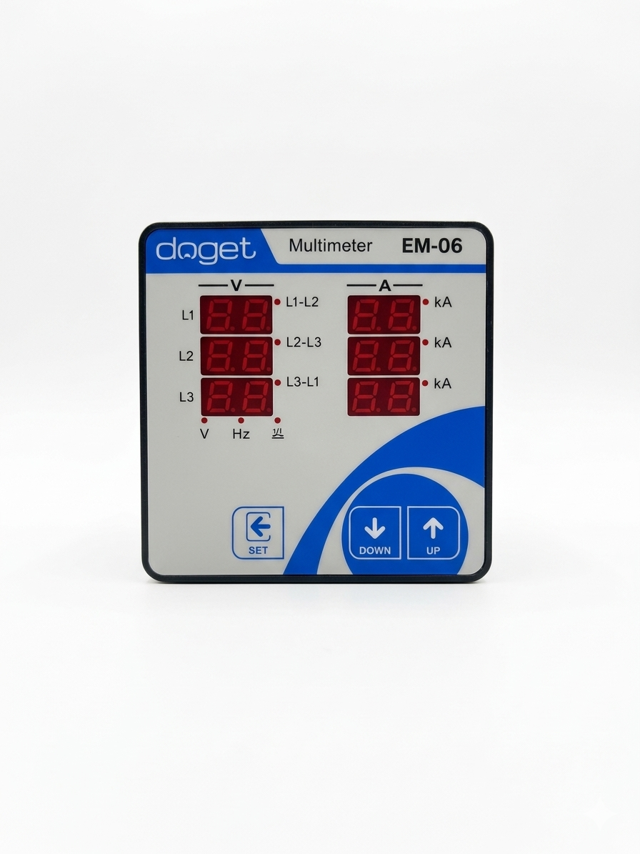 DOGET EM-06 MULTİMETRE V/A/HZ X/5A